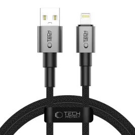 tech-protect-ultraboost-dna-lightning-cable-15w-2-4a-100cm-iron-grey