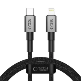 tech-protect-ultraboost-dna-lightning-cable-pd27w-3a-100cm-iron-grey
