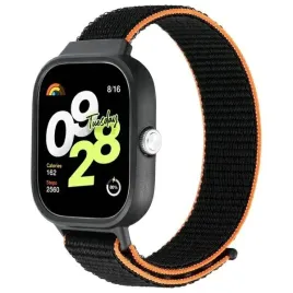 beline-pasek-redmi-watch-4-czarno-pomaranczowy-blak-orange