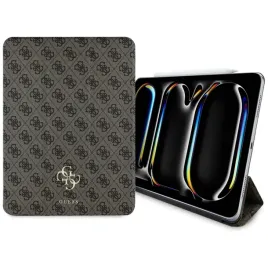 guess-gufc13pm24ps4sgw-ipad-pro-13-2024-brazowy-brown-magnetic-4g-big-logo