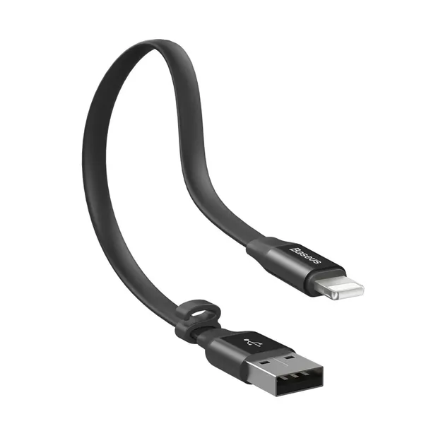 kabel-baseus-nimble-usb-a-lightning-2a-0-23-m-czarny-dlugosc-przewodu-0-m