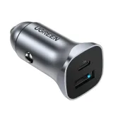 ladowarka-samochodowa-ugreen-cd130-usb-a-usb-c-30w-szara-prad-wyjsciowy-0-ma