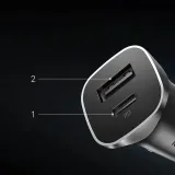 ladowarka-samochodowa-ugreen-cd130-usb-a-usb-c-30w-szara-stan-nowy-marka-ugreen