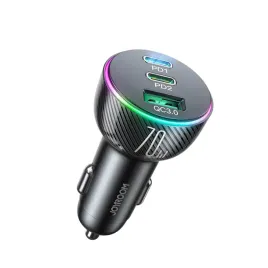 joyroom-ladowarka-samochodowa-70w-z-3-portami-usb-2-x-usb-c-czarna-jr-cl