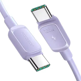 kabel-joyroom-multi-color-series-a14-usb-c-usb-c-100w-1-2-m-fioletowy