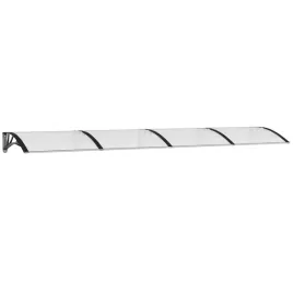 daszek-nad-drzwi-czarny-przezroczysty-350-x-75-cm-poliweglan-aluminium
