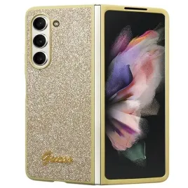 etui-guess-glitter-script-na-samsung-galaxy-z-fold-5-zlote