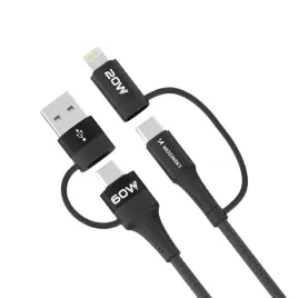 kabel-wozinsky-wnbaa-4w1-2x-usb-c-1x-usb-a-1x-lightning-60w-1-m-czarny