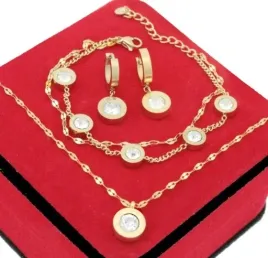 komplet-zloty-3-cz-zirconia-zegar-stal-chirurgiczna-316-l