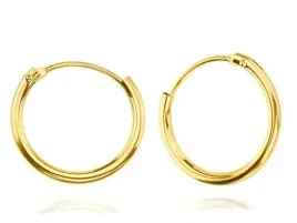 piekne-zlote-kolczyki-kolka-585-koleczka-ring-14k