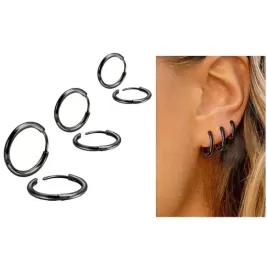 kolczyki-kolka-czarne-3-pary-81012-mm-stal-chirurgiczna