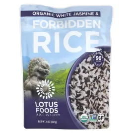 lotus-foods-organic-white-jasmine-and-forbidden-rice-8-oz-227-g