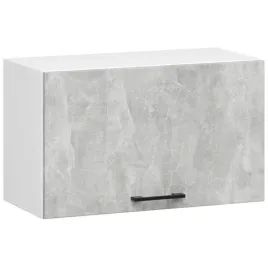 klasyczna-wiszaca-szafka-kuchenna-okapowa-60-cm-biala-front-beton-1-drzwi