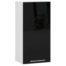klasyczna-biala-wiszaca-szafka-do-kuchni-front-czerwony-polysk-40cm-2-polki