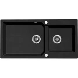zlewozmywak-granitowy-milos-2-komorowy-czarny-980x500-mm-premium