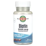 kal-biotin-sustained-release-5000-mcg-60-tablets