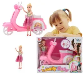7773-lalka-na-duzym-rozowym-skuterze-22cm