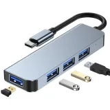 hub-adapter-usb-v1-hub-4w1-usb-c-grey-produkt-wprowadzony-do-obrotu-na-terenie-ue-przed-13-12-2024-tak
