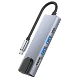 hub-adapter-usb-v3-hub-5w1-usb-c-grey-certyfikat-ce