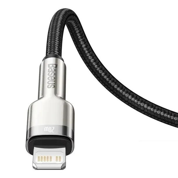 kabel-usb-c-do-lightning-baseus-cafule-pd-20w-025m-czarny-dlugosc-przewodu-0-m