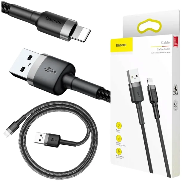 baseus-cafule-lightning-cable-50cm-grey-black