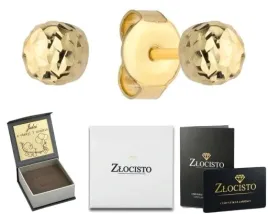 zlote-kolczyki-kulki-diamentowane-sztyft-5-mm-585