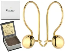 zlote-kolczyki-gladkie-kulki-na-biglu-585-grawer