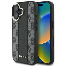 dkny-dkhmp16mpcpvslk-iphone-16-plus6-7-czarny-black-hardcase-checkered-pat