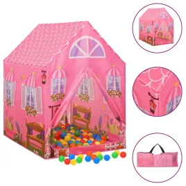 namiot-do-zabawy-z-250-pileczkami-rozowy-69x94x104-cm