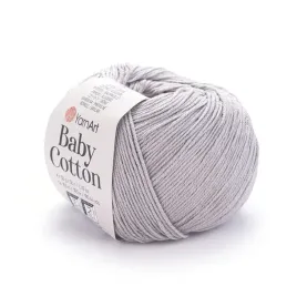 wloczka-yarnart-baby-cotton-406-jasny-szary-50gr-165m-50percent-bawelna-50percent-akryl