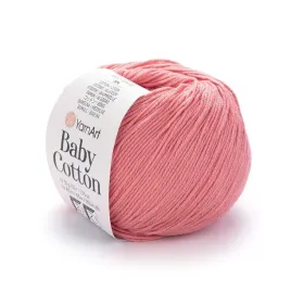 wloczka-yarnart-baby-cotton-420-koralowy-50gr-165m-50percent-bawelna-50percent-akryl
