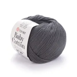 wloczka-yarnart-baby-cotton-454-grafitowy-50gr-165m-50percent-bawelna-50percent-akryl