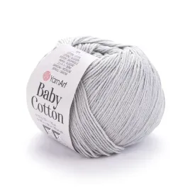 wloczka-yarnart-baby-cotton-451-popielaty-50gr-165m-50percent-bawelna-50percent-akryl