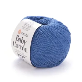wloczka-yarnart-baby-cotton-447-niebieski-50gr-165m-50percent-bawelna-50percent-akryl