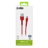 kabel-sbs-tecablemicroc15r-usb-a-usb-c-15-m-czerwony-stan-nowy