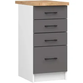 szafka-kuchenna-stojaca-z-blatem-oliwia-40-cm-4-szuflady-biala-szara