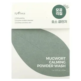 isntree-mugwort-calming-powder-wash-25-packets-0-03-oz-1-g-each