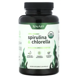 snap-supplements-organic-spirulina-and-chlorella-120-capsules