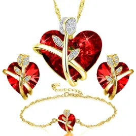 zloty-komplet-bizuterii-damskiej-serce-srebro-925