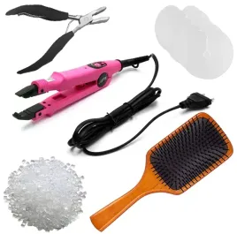 profesjonalny-zestaw-zgrzewarka-przedluzanie-wlosow-szczotka-keratyna