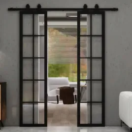 drzwi-przesuwne-szklane-loft-dwuskrzydlowe-przezroczyste-komplet-tivoli