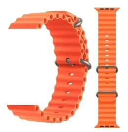 pasek-ocean-loop-do-apple-watch-49-45-44-mm-pomaranczowy