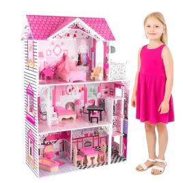 drewniany-domek-dla-lalek-lola-zabawka-dla-dzieci-rozowa-balkon-akcesoria