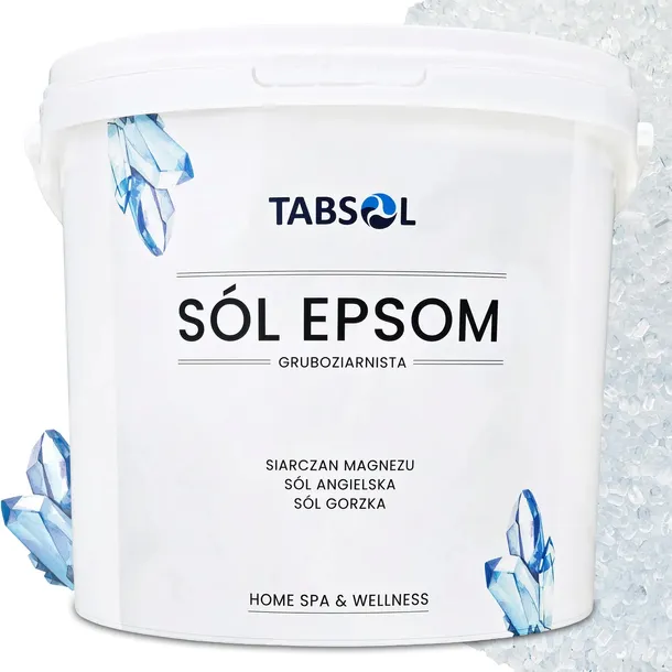 SÓL EPSOM GRUBOZIARNISTA ANGIELSKA GORZKA SIARCZAN MAGNEZU 5KG