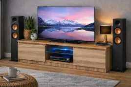 szafka-rtv-dab-sonoma-140cm-led-polka-szklana-cichy-domyk-producent