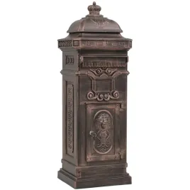 stojaca-skrzynka-na-listy-w-stylu-vintage-brazowa-nierdzewna