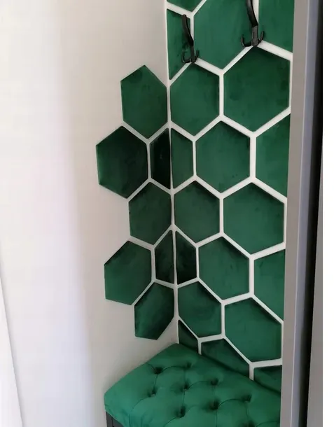 panel-tapicerowany-scienny-26x30-ksztalt-wzoru-plastry-miodu