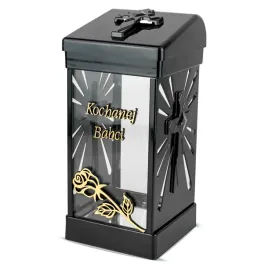 znicz-artystyczny-kochanej-babci-26-cm-czarny-zpg-cubo-znicz-dla-babci