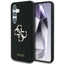 etui-guess-silicone-big-4g-logo-bottom-script-samsung-galaxy-s25-czarny