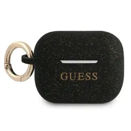 guess-guapsggek-airpods-pro-cover-czarny-black-silicone-glitter